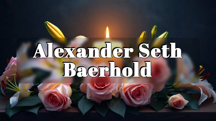 Alexander Seth Baerhold