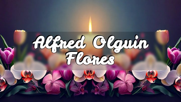 Alfred Olguin Flores, Taylor, Texas