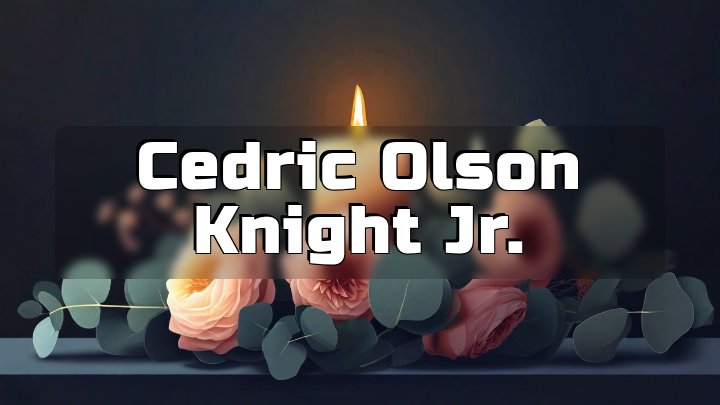 Cedric Olson Knight Jr., New Haven, Connecticut