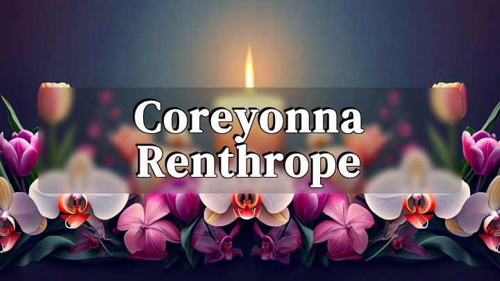 Coreyonna Renthrope, Baldwin, Louisiana