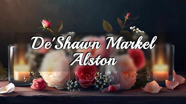 De'Shawn Markel Alston, Baltimore, Maryland