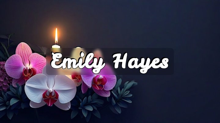 Emily Hayes, Portage, Wisconsin