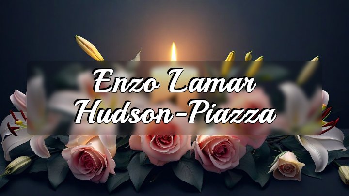 Enzo Lamar Hudson-Piazza