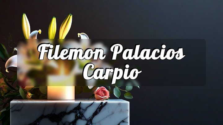 Filemon Palacios Carpio, Amarillo, Texas