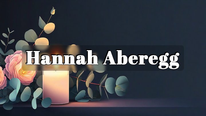 Hannah Aberegg, South Bend, Indiana