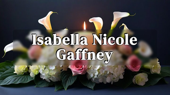 Isabella Nicole Gaffney, Riverview, Florida