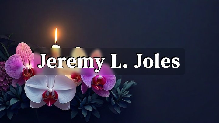 Jeremy L. Joles, Bay City, Michigan