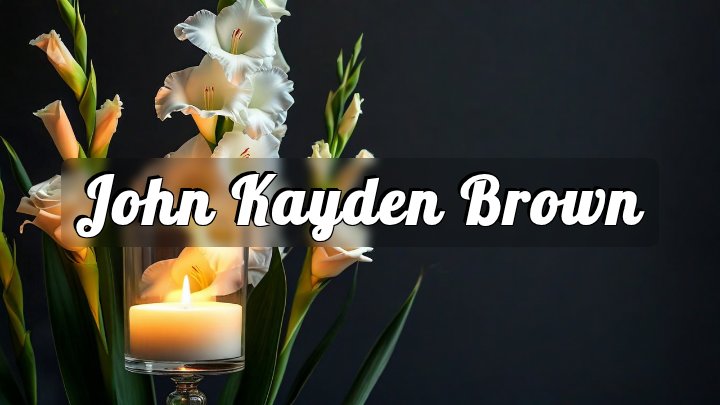 John Kayden Brown, Tupelo, MS