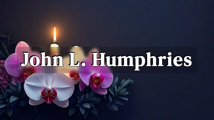 John L. Humphries, Greenville, South Carolina