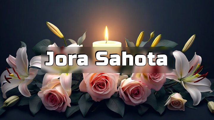Jora Sahota, Toronto, ON