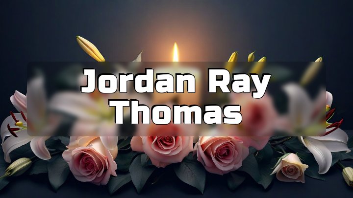 Jordan Ray Thomas, Lexington, South Carolina