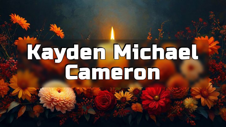 Kayden Michael Cameron, Daytona Beach, FL