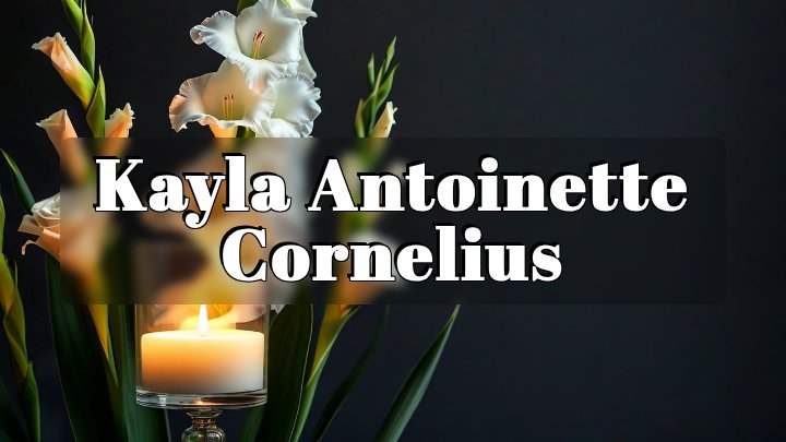 Kayla Antoinette Cornelius, Simpson, Illinois
