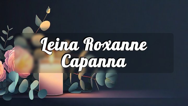 Leina Roxanne Capanna, Primary Children’s Hospital