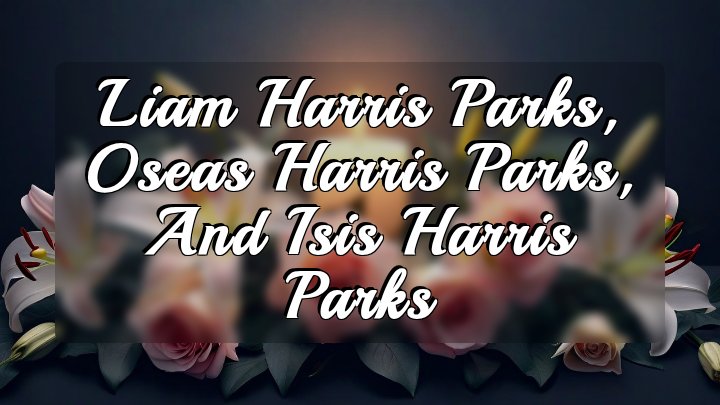 Liam Harris Parks, Oseas Harris Parks, and Isis Harris Parks, Fordham Manor, Bronx, New York