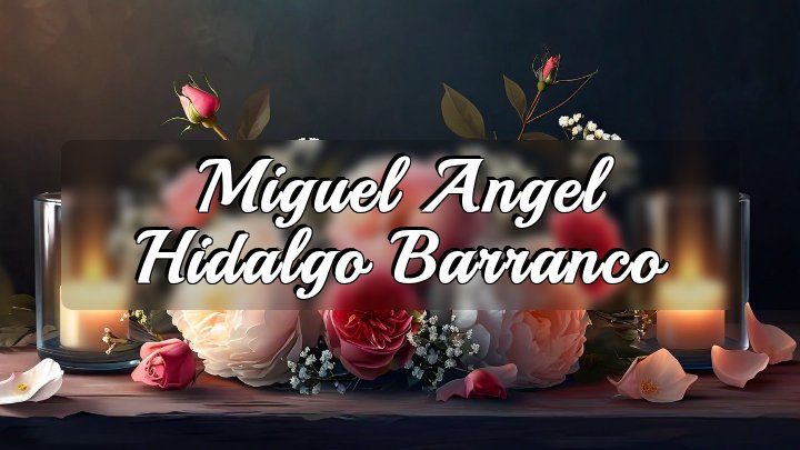 Miguel Angel Hidalgo Barranco, Passaic, New Jersey