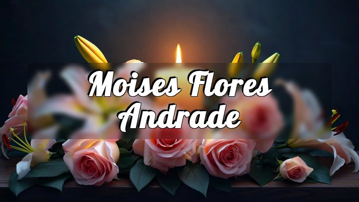 Moises Flores Andrade, Stockton, California