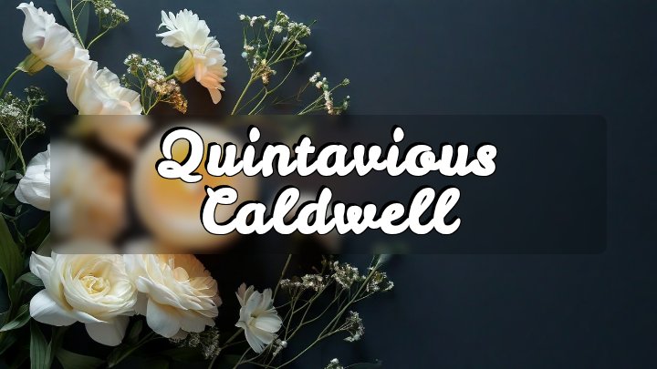 Quintavious Caldwell, South Fulton, Tennessee