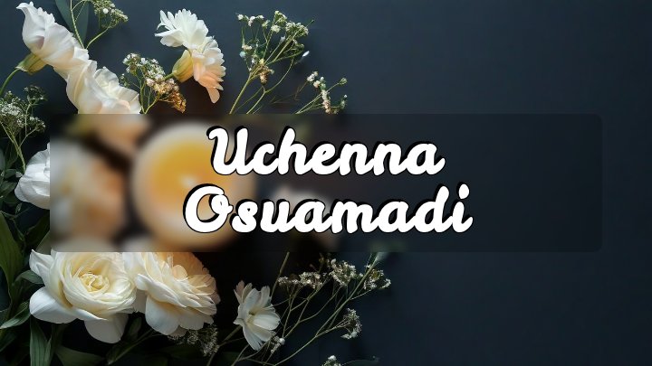 Uchenna Osuamadi