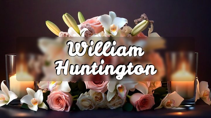 William Huntington, 7200 block of North Star-Fort Loramie Road, Darke County, Ohio