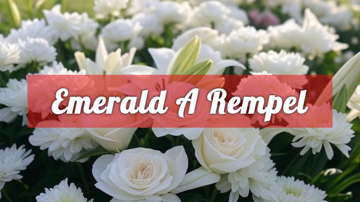 Emerald A. Rempel, Red Bank, NJ